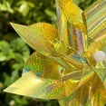 thumbnail image 4 of 10 Pack Reflective Pinwheels with Stakes, 15.55 Inch Sparkly Wind Spinners, Plastic Windmills, Bird Repellent for Yard, Patio, Farm, Garden Decor, 4 of 4