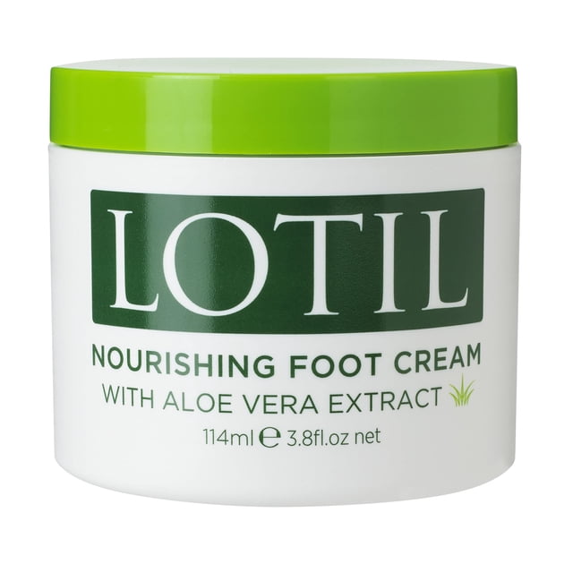 Crema para el cuidado de los pies Lotil con extracto de aloe vera 120 ml para mujeres