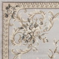 thumbnail image 3 of 8'x10' Light Grey Floral Indoor Area Rug, 3 of 3