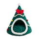 thumbnail image 2 of Cama para gatos con forma de árbol de Navidad, casa semicerrada para gatos, cama cueva navideña, L, 2 of 9