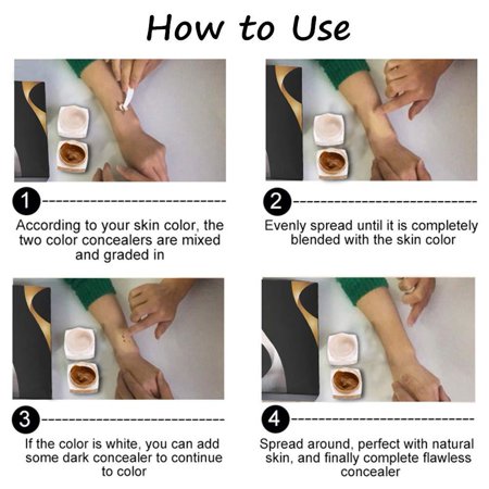 Tattoo Concealer Upgrade Professional - Scar Camouflage Makeup Tattoo Concealer Upgrade Professional - Scar Camouflage Makeup