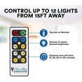 thumbnail image 5 of AlltroLite FA9099 LED Puck Lights with 2 Remotes (6 Pack) - Lights for Under Cabinets - Under Counter Lights for Kitchen - Battery-Powered Lights, 5 of 6