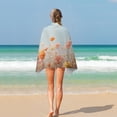 thumbnail image 4 of Watercolor Wildflowers Beach Towel Microfiber Beach Towels Sand Free Quick Dry Lightweight Travel Towels, 4 of 7