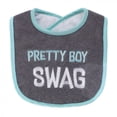 thumbnail image 5 of Hudson Baby Infant Boy Cotton Terry Drooler Bibs with Fiber Filling 4pk, Pretty Boy Swag, One Size, 5 of 5
