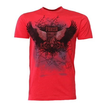 Forza Sports "Soar" MMA T-Shirt - 2XL - Red