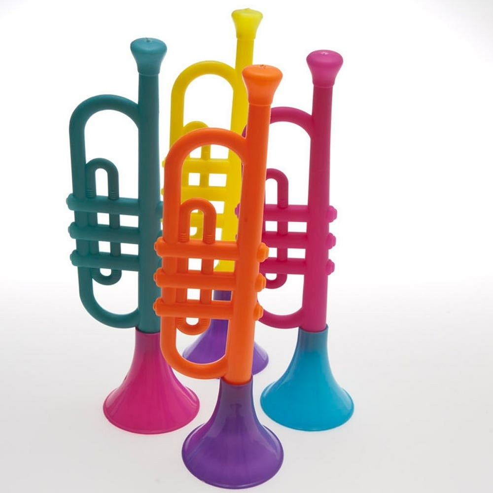 Colorful Plastic Toy Trumpet Noisemaker