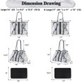 thumbnail image 2 of Bolso de Playa Tote QOGiR Neopreno Mármol con Bolsillo Interior, 2 of 8