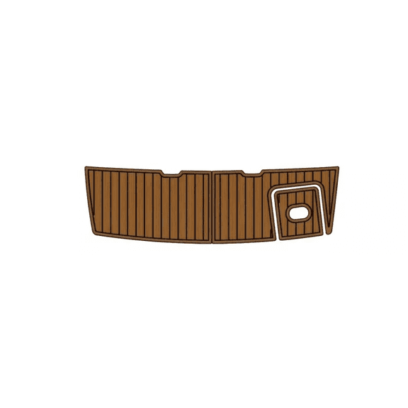 2012 Four Winns 210 Swim Platform Boat EVA Teak Deck Faux Floor Pad Mat