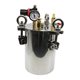 thumbnail image 1 of Tanque de presión para dispensador de pegamento, máquina dispensadora de pegamento, barril de presión, cubo de almacenamiento de 3 l, acero inoxidable, 1 of 8
