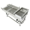 thumbnail image 5 of Electric Straight Linear Vibrating Screen Vibrating Sieve Shaker with One 4mm Screen Stainless Steel, 5 of 10