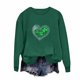 thumbnail image 4 of Uootdi Oversized St Patricks Day Sweatshirts for Women Irish Saint Pattys Shamrock Crewneck Long Sleeve Shirts Holiday Trendy Pullover Tops Gift, 4 of 6