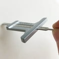 thumbnail image 5 of 2X Car Tire Pattern Measuring Ruler Mini Stainless Steel Inspection Ruler Pattern Depth Inspection Vernier Caliper Tools, 5 of 6
