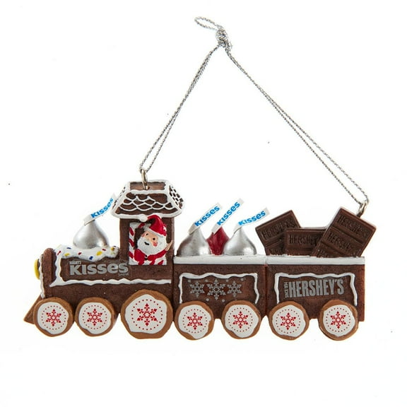 Kurt Adler Brown Hershey's Train Christmas Ornament