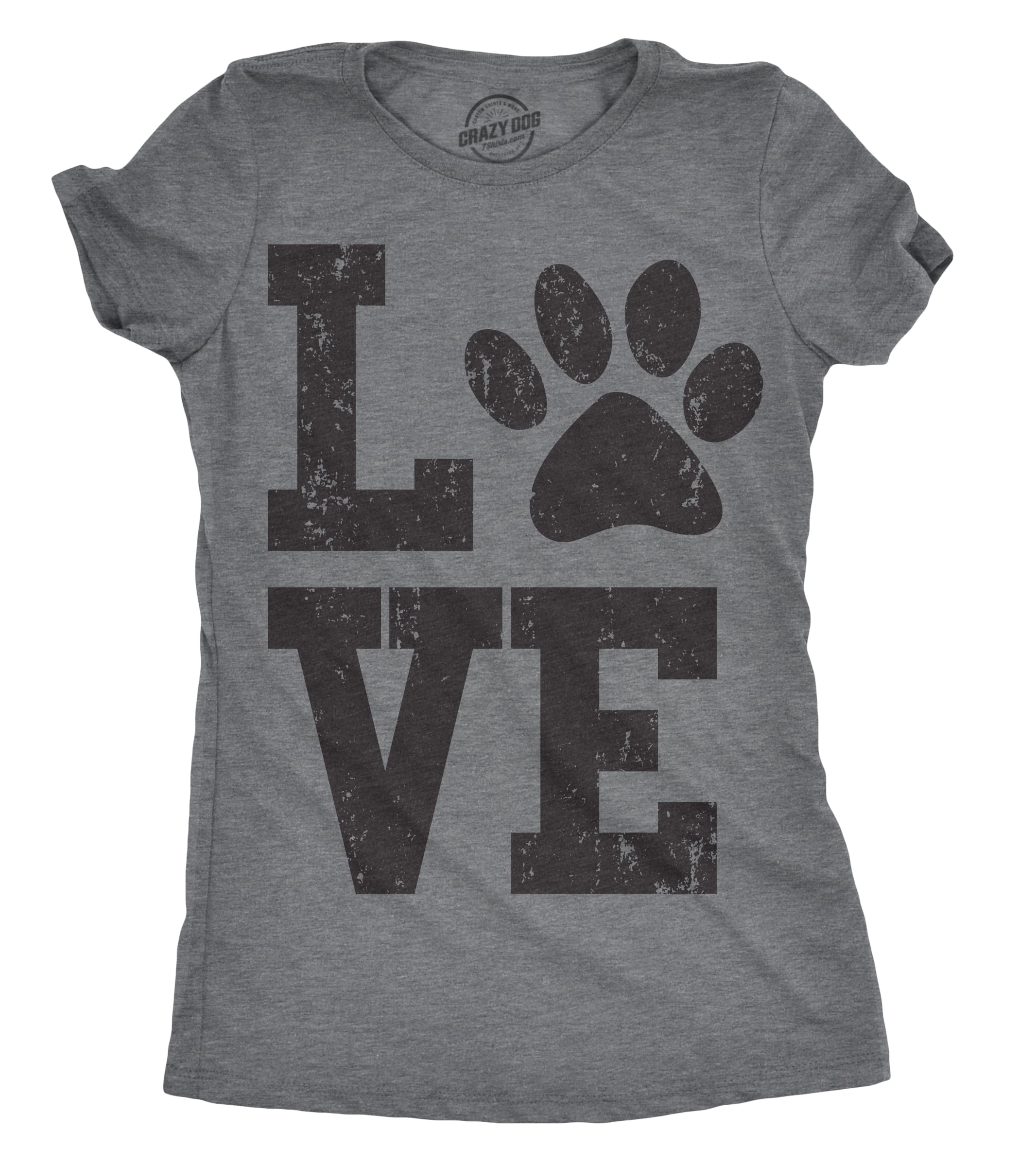 Dog Mom Shirt Women Funny Dog Paw Cute Printed Tee Shirt Tank Tops Blouse