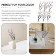 thumbnail image 5 of 6 uds rama de árbol en forma de asta artificial falsa rama de ramitas de plantas decorativas pequeñas, 5 of 5