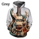 thumbnail image 3 of Sudadera con capucha con estampado 3D de instrumento musical divertido, sudadera con capucha de estilo hip hop callejero, divertida y con personalidad, sudadera informal y genial, 3 of 5