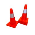 thumbnail image 1 of Phasa Paquete de 5 Conos PVC Naranja 45cm Vial Seguridad Reflejante, 1 of 5