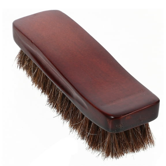 Shoe Brush Glove Drill Shoes Cleaning Brushes for Household Brown