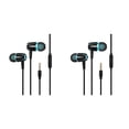 thumbnail image 3 of Matsuzay Wired Earphone In-Ear Sport Running Walking Universal Portable Headphones Earbuds Play Music Pocket Video Notebook 2Conjunto, 3 of 6