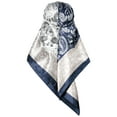 thumbnail image 6 of INSPIRE CHIC Women Satin Square Scarf 35" Large Paisley Silky Hair Scarf Head Sleep Wrap Bandanas, 6 of 6
