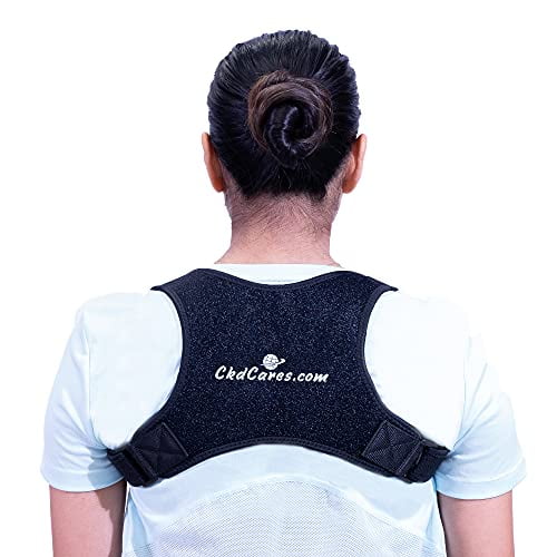 Correcteur De Posture Pour Dos - Redresseur Réglable Femme & Homme - Taille L Rose