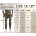 thumbnail image 6 of TRGPSG Men’s Joggers Pants Elastic Waist Camo Cargo Athletic Pants with Drawstring, 6 of 7