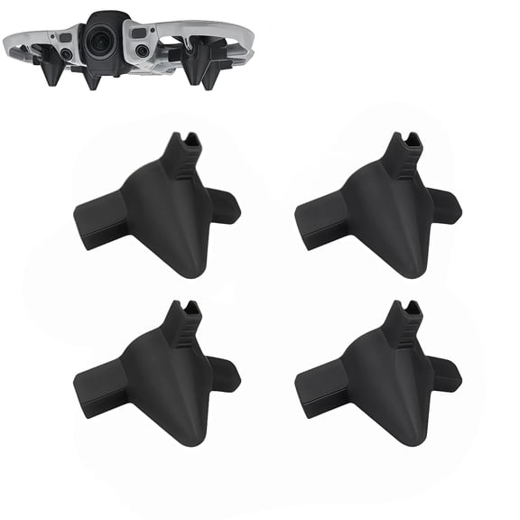 Height Increase Landing Gear for DJI Avata 360 Drone, Anti-Scratch Extended Legs Protective Bracket, Tripod Stabilizer, Drone Replacement Accessories(Black)