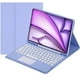 thumbnail image 1 of Funda con teclado táctil para iPad Air de 13 pulgadas (M3) 2025, (M2) 2024 con portalápices - Teclado Bluetooth táctil magnéticamente desmontable, 1 of 7