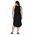 thumbnail image 2 of RBX Active Women's Cotton Modal Slub Midi Dress, 2 of 5
