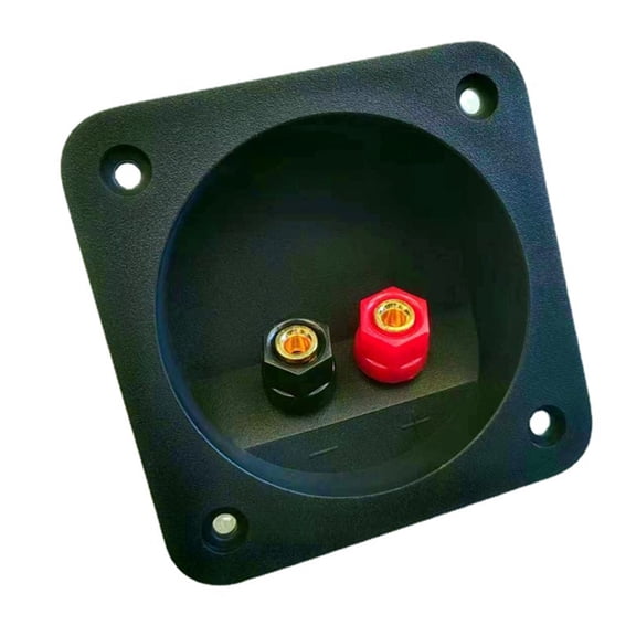 2 Way Home Stereoes Speakers Binding Post Terminals Cup Connectors for Professional Sound Systems and Subwoofers