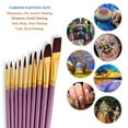 thumbnail image 2 of Acrylic Paint Brush Set 30pcs Round-Pointed Tip Nylon Hair Artist Acrylic Paint Brushes for Acrylic Painting Oil Watercolor, Face Nail Art, Canvas, Miniature Detailing & Rock Painting, 2 of 6