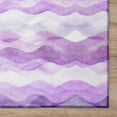 thumbnail image 5 of Dalyn Rug Company & Addison Rugs Indoor/Outdoor Surfside ASR46 Purple Washable 8' x 8' Round Rug, 5 of 5