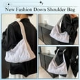 thumbnail image 6 of Kukuzhu Quilted Tote Bag for Women, Soft Puffer Tote Bag Lightweight Designer Nylon Crossbody Bags for Women Hobo Bag, 6 of 7