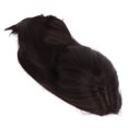 thumbnail image 3 of Peluca,Color Té Negro Flequillo Pelucas Sintéticas Pelucas De Reemplazo De Cabello Aspecto Llamativo, 3 of 12