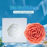 LET'S RESIN Silicone Mold Making Kit 72oz, 20A Non-Toxic Platinum Silicone Rubber for Mold Maker, Beginners, Ideal Liquid Silicone for Casting Resin, 3D Molds, 1:1 Mixing by Weight, Translucent