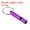 Purple, variant on Uxcell Safety Whistle, Aluminum Outdoor Survival Whistle for Hiking, Green 12 Pack