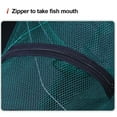 thumbnail image 4 of tredstone Fishing Basket Foldable Portable Dip Net Fish Cage Nylon Steel Wire Fishing Pot Color Random, S, Non-edged, 4 of 9