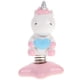 thumbnail image 1 of 1 pieza de adorno de unicornio con cabeza movible para salpicadero de coche, juguete decorativo de dibujos animados (rosa), 1 of 7