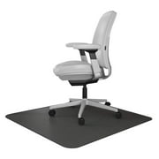 MYXIO Office Desk Chair Mat - for Low Pile Carpet (with Grippers) Black, 36 Inches x Inches, Made in The USA