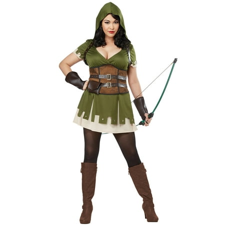 Lady Robin Hood Plus Size Costume