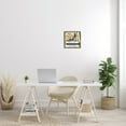 thumbnail image 2 of Madeline Blake Heel Bookstack Glam 12 in x 12 in Framed Painting Art Prints, by Stupell Home Décor, 2 of 5