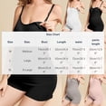 thumbnail image 7 of Uootdi Womens Maternity Sets Nursing Spaghetti Strap Tops Shorts Two Piece Slim Fit Stretchy Breathable Loungewear Sets Pregnancy Wear Gift, 7 of 7