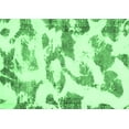 thumbnail image 1 of Ahgly Company Indoor Rectangle Oriental Emerald Green Modern Area Rugs, 2' x 3', 1 of 4