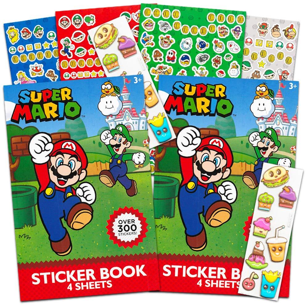 The Super Mario Stickers Are All Different Shapes And vrogue.co