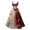 Grey, variant on Plus Size Dresses Vintage Sleeveless Halloween Evening Party Prom Long Dresses Summer Dress Hot Pink L