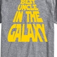 thumbnail image 3 of Instant Message - Best Uncle In The Galaxy Short Sleeve Graphic T-Shirt, 3 of 6