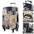 thumbnail image 5 of Pioneer Flower Floral Print Pattern Luggage Cover Fashion Suitcase Cover Baggage Covers Fit 25-28 Inch Luggage (Go Travel), 5 of 5