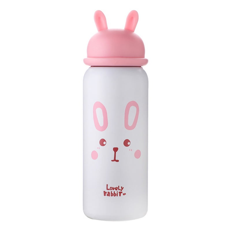 Exquisite Cute Rabbit Insulation Water Bottle Stainless Steel Leak