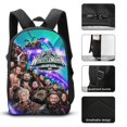 thumbnail image 3 of 3PCS Wres-Tler W-W,E Backpack Set Large Capacity Bookpacks With Lunch Box Pencil Case 17In Backpack Set, 3 of 8