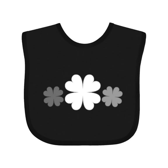 Inktastic Irish Flag Clovers Boys or Girls Baby Bib